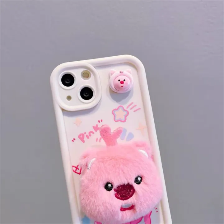 Phone%20Case%20For%20Oppo%20A16%20A17%20A53%20A55%20A18%20A38%20A76%20A74%20A12%20A54s%20A1k%20A77%20A95%20A3s%20A5s%20A16s%20A31%20A52%20A16K%20A96%20A17k%20A9%20A16E%20A77s%20Casing%20Cute%20Pink%203D%20Plushie%20Doll%20Loopy%20Cartoon%20Korean%20Silicone%20Fashion%20Cover%20Soft%20Shockproof%20Couple%20-%20Image%207