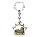 Dubai Roma Italia Metal Keychain Key Holder Tourist Travel Souvenir Key Chains Metal Pendant Keyring Trinket Women Men Souvenirs.