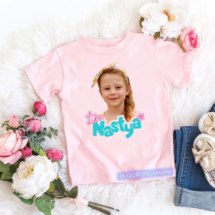 Kawaii%20Girls%20T-Shirts%20Cute%20Like%20Nastya%20Kids%20Tshirt%20Summer%20Girls%20Clothes%20Children's%20T%20Shirts%20White%20Pink%20Short%20sleeve%20Tops%203-13Y%20-%20Image%207