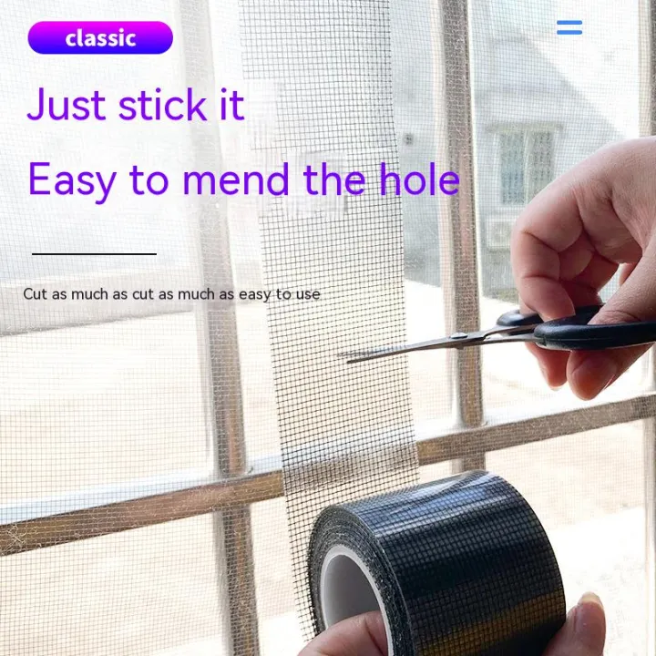1%20Roll%20Window%20Mosquito%20Net%20Repair%20Tape%20Self-Adhesive%20Window%20Screen%20Repair%20Patch%20Strong%20Anti-Insect%20Fly%20Net%20Hole%20Repair%20-%20Image%202