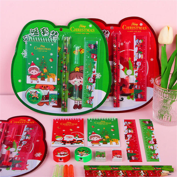 Writing%20And%20Drawing%20Set%20Stationery%20Set%20For%20Students%20Student%20School%20Supplies%20Eraser%20Cute%20Pencils%20Note%20Pads%20-%20Image%202