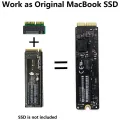 M.2 NVME MacBook SSD Convert Adapter for Upgraded MacBook Air Pro Retina Mid 2013-2017, AHCI SSD Upgraded Kit. 