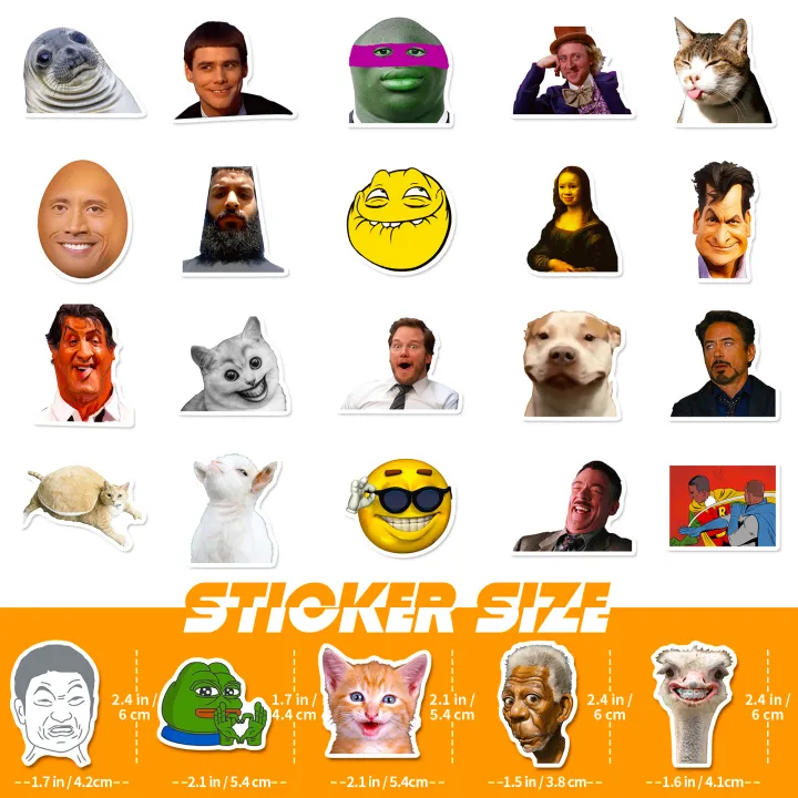 50%20Zhang%20Disgusting%20Facial%20Expression%20Bag%20Stickers%20New%20Emoji%20Graffiti%20Stickers%20Funny%20Character%20Facial%20Expression%20Bag%20Stickers%20-%20Image%204