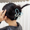 New Bow Knot Giant Hair Claw Colorful Big Hair Claw Clips Hair Accessories for Girls. 