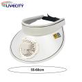 Cooling Cap with Fan Adjustable Headband Fan Sun Hat with Usb Charging Anti-uv Wide Brim Windproof Sun Protection Cap for Travel Gardening Adjustable Fan Hat. 