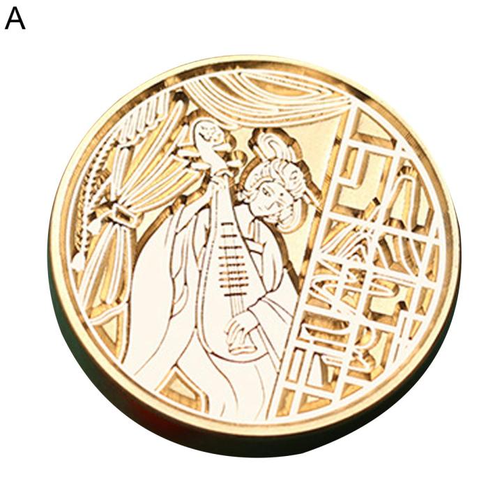 【100%-New】 Sealing Stamp Head Ornamental Weddings Wax Sealing Stamp Head