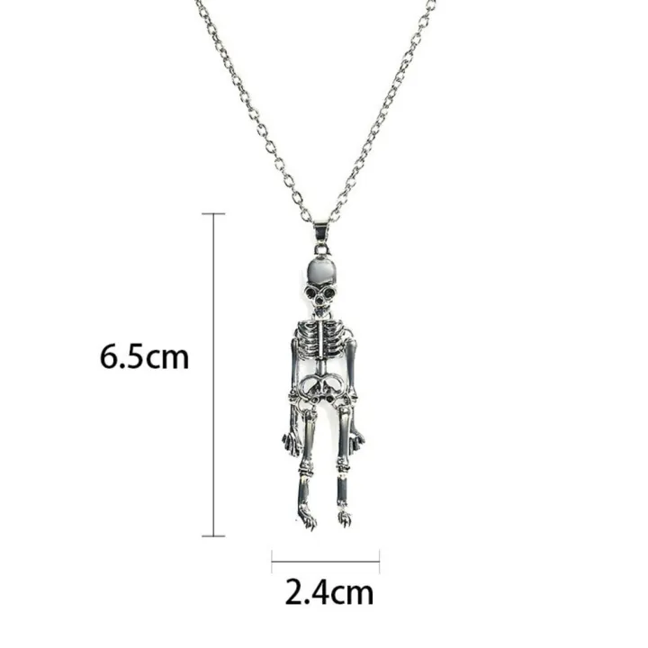Men's%20women's%20necklace%20Pendant%20necklace%20Eye-catching%20pendant%20Bronze%20pendant%20necklace%20Steampunk%20gothic%20necklace%20Vintage%20jewelry%20Skeleton%20pendant%20necklace%20Couple%20jewelry%20gift%20Steam%20punk%20necklace%20for%20-%20Image%202