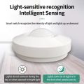 AC/DC24-265V PIR Super Slim Motion Sensor Light Switch Human Body Infrared Detector Ceiling Mounted 360 Degree Detecting Range.