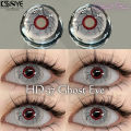 New Halloween Exclusive HD37 Ghost Eye Color Contact lens With regular Kit Box For men & women. 1 pair HD37 Ghost Eye Halloween Contact Lens for Halloween Party,Cosplay,Anime & Costumes. Halloween  Color Contact Lens. #HD37. 