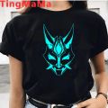 Genshin Impact Hu Tao Xiao Kaedehara Kazuha t shirt male ulzzang harajuku kawaii grunge couple clothes clothes streetwear. 