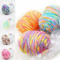 45g/Ball Colorful Wool Blended Yarn for Knitting 8 Ply Hand Knitted Chunky Yarns Crochet Woven Sweater Scarf Doll DIY Crafts. 