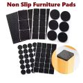 Anti-Slip Furniture Pads – Self-Adhesive Rubber Pads for Table Legs, Chair & Sofa Feet – Scratch Protector Sticky Pads.