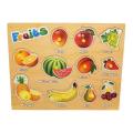 Wooden Education Puzzle for Kids - Multicolor. 