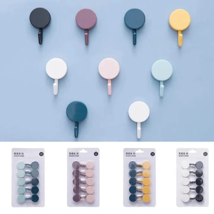 10Pcs/Set%20Rotatable%20Seamless%20Adhesive%20Hook%20Strong%20Hook%20Kitchen%20Wall%20Hanger.%20-%20Wall%20Hook%20-%20Image%202