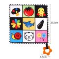 Sensory Baby Toys Montessori Cartoon High Contrast Baby Books 0 12 Months Sound Paper Early Learning Educational Development Toy.