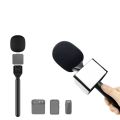 Interview Microphone Handheld Adapter For Rode Wireless Go/Goii/DJI Mic/Relacart/Wireless Transmitter. 