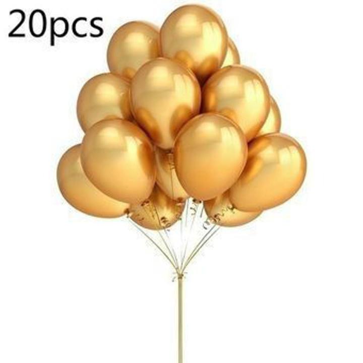 Monty Balloon 20Pieces - Golden Color