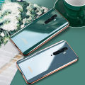 For OPPO Reno 2F Case Silicone Soft Back Covers Electroplated Avocado Green Glitter Full Protector For s OPPO Reno2 F Back Cover. 