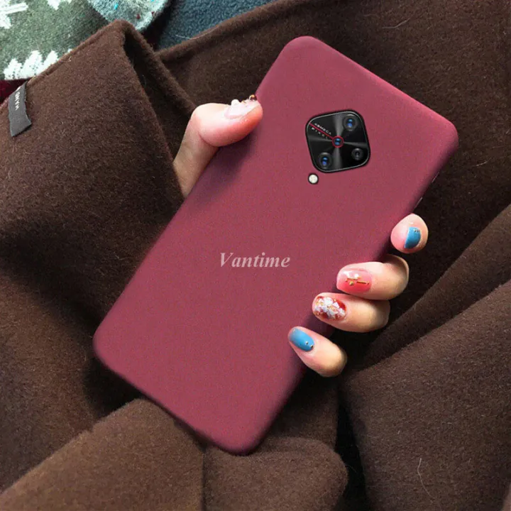 Vantime%20for%20Vivo%20S1%20Pro%20Case%20Soft%20Sandstone%20Ultra%20Thin%20Matte%20Back%20Cover%20-%20Image%204