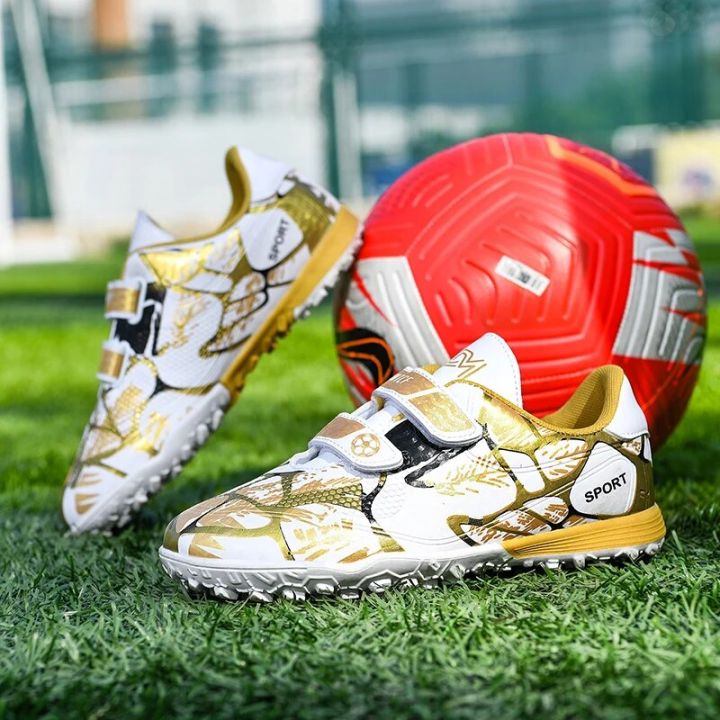 Fashion%20Pink%20Children's%20Cheap%20Football%20Shoes%20Hook%20and%20Loop%20Boys%20Girls%20Training%20Soccer%20Cleats%20Kids%20Soccer%20Shoes%20Futsal%20Sneakers%20-%20Image%205