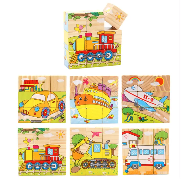 Stalls%20toys%20wholesale%20children's%20puzzle%20baby%20early%20education%209%20three-dimensional%20puzzle%20blocks%20cartoon%20animal%20six-sided%20painting%20-%20Image%203