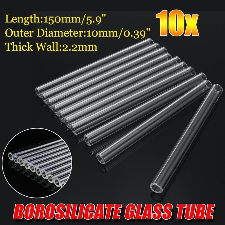 10Pcs%20150mm%20OD%2010mm%202.2mm%20Thick%20Wall%20Borosilicate%20Glass%20Blowing%20Tube%20-%20Image%203
