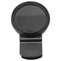 1Set Adjustable Nd Filter Nd2-400 Medium Gray Mirror Mobile Phone Camera Lens Black Aluminum. 