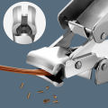 Stainless Steel Mini Folded Nail Clipper With Key Ring Handle Rotary Nail Clipper Nail Accessories And Tools Small Scissors. 