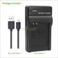 NB-5L USB Charger for Canon PowerShot SX200 SX210 IS SX220 SX230 HS S100V S110 IXUS 800 850 860 960 970 IS Camera Replace CB-2LX. 