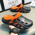 Brand Men's Slippers Indoor Outdoor Sandals EVA Beach Comfortable Soft Slides Casual Shoes Men Couple Flip-flops Home Slippers.