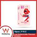 Lust Dotted & Mix Flavored Condom 10pcs Pack. 