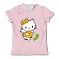 Hello Kitty tshirt kids clothes girls trucksuit T-shirts short sleeve streetwear baby boy clothes sets casual tops. 