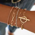 5 Pcs/Set Adjustable Bracelet for Girls Simple Stylish Bracelets for girls.