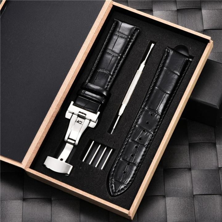 16mm18mm 20mm 22mm 24 mm Top Layer Cowhide Calf Leather Watch Band