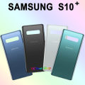 Samsung Galaxy S10 Plus / S10+ Back Shell Glass Door Back Panel Housing Replacement Repair Parts - (Back Case Cover For Smartphone).