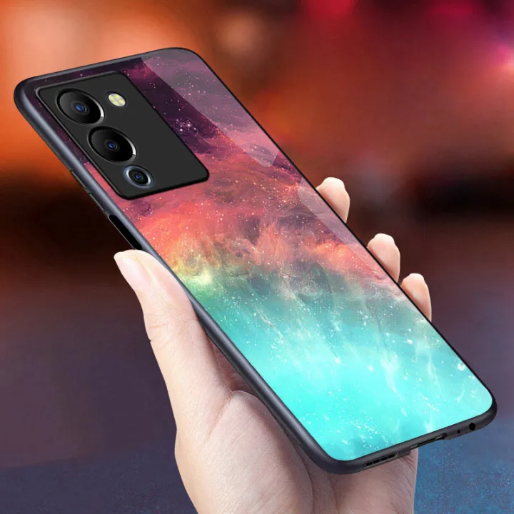 Vantime%20for%20Infinix%20Note%2012%20G96%20Case%20Starry%20Sky%20Phone%20Back%20Hard%20Glass%20Cover%20-%20Image%202