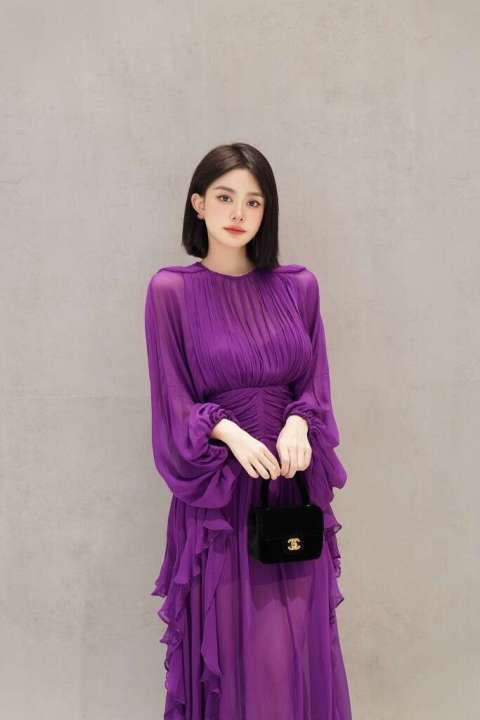 Thirteen%20Rows%202024%20Australian%20niche%20new%20long%20sleeved%20pleated%20backless%20versatile%20holiday%20dress%20for%20women%20-%20Image%208