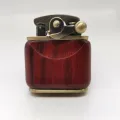 Press Ejection Nine-Door Grinding Wheel Ebony Kerosene Lighter Domestic Nostalgic Creative Vintage Gift Personality for Boyfriend. 