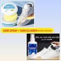 Chitian shoes & shocks deodorant sneaker deodorizer mist spray 100ml & Multifunctional white Shoe Cleaning Cream 200grm. 