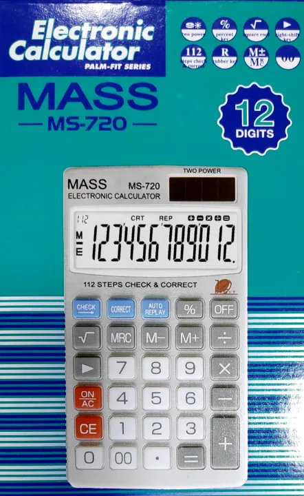 MASS%20MS-720%20CALCULATOR%20-%20Image%202