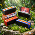 X-825 Bluetooth, USB, TF Card & FM Radio Supported 3D Sound Loud & Clear HiFi Audio 10W Wireless Speaker.