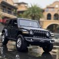 1:32 Jeep Wrangler Sahara Die-Cast Vehicles Alloy Model Car Toys For Gift Collection.