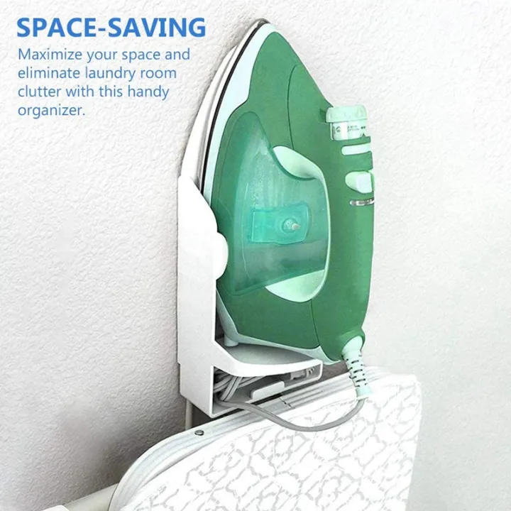 Ironing%20d%20Holder%20Wall%20Mount%20Electric%20Iron%20Hanger%20Ironing%20d%20Rack%20Ironing%20d%20Storage%20Organizer%20White%20-%20Image%204