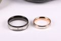Factory Direct Custom Couple Zircon Hot Wife Cheap Wedding Ring. 