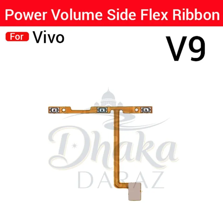 Vivo%20V9%20Power%20on%20/%20off%20Switch%20Button%20Side%20Volume%20Up%20Down%20Buttons%20Flex%20Cable%20Replacement%20Parts%20-%20Image%203