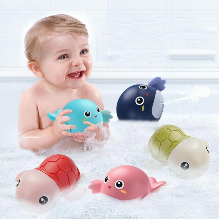 Baby Bath Toy Plaything Toddler Safety Swimming Water Toy Wind Up