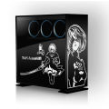 NieR:Automata ATX Gaming PC Case Stickers Mid Tower Computer Decorative Decal Anime Removable Waterproof Sticker.