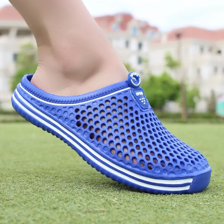 Cross-border%20plus%20size%20couple%20summer%20breathable%20hole%20shoes%20men's%20semi-drag%20soft-soled%20hollow%20lightweight%20home%20slippers%20women's%20407%20-%20Image%204