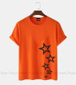 Best - Quality Fashionable - Star Desing Digital printed Boys T-shirt/ Tshirt For Men/ T-shirt.