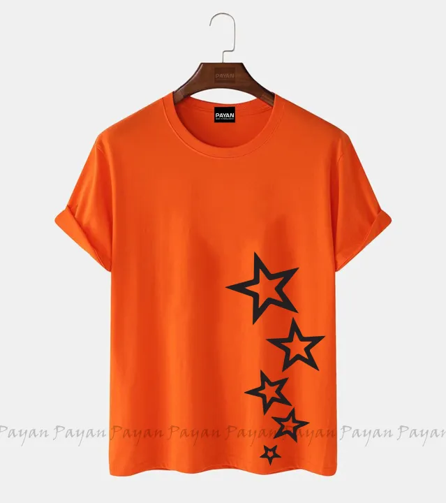 Star%20Design%20Short%20Sleeve%20T%20Shirt%20For%20Women%20-%20Image%207